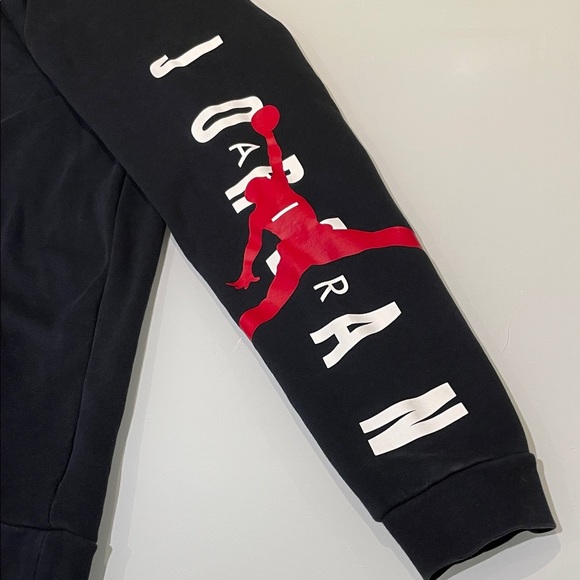 Men's Black Jordan Jumpman Pullover Hoodie - Picture 5 of 13